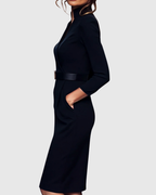 Claribel - Refined Midi Dress