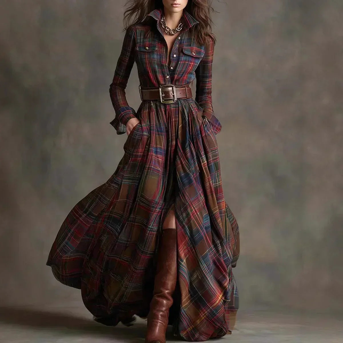 Bryanna - Sophisticated Maxi Dress